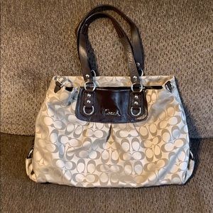 Coach hand bag